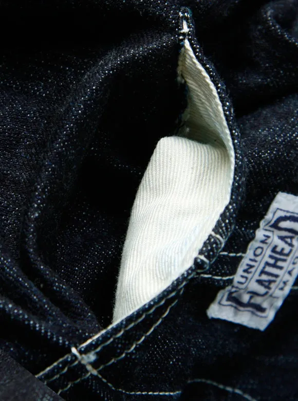 10oz Selvedge Indigo Denim Coverall FN-OJ-DC001