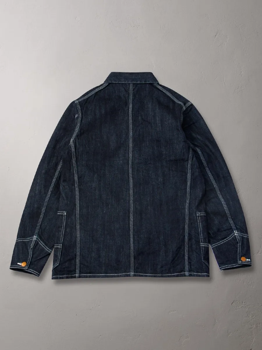 10oz Selvedge Indigo Denim Coverall FN-OJ-DC001