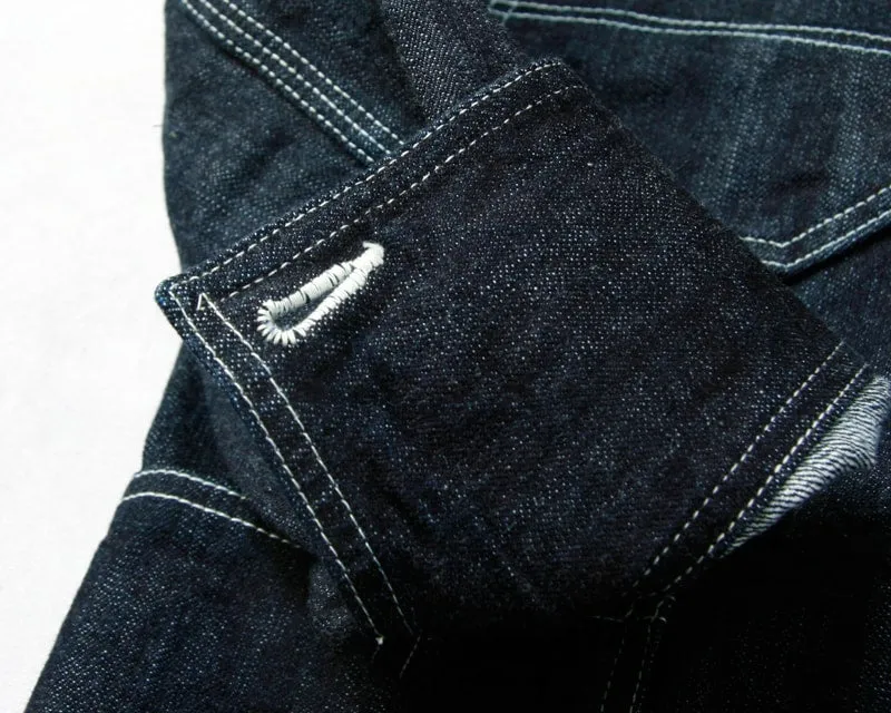 10oz Selvedge Indigo Denim Coverall FN-OJ-DC001