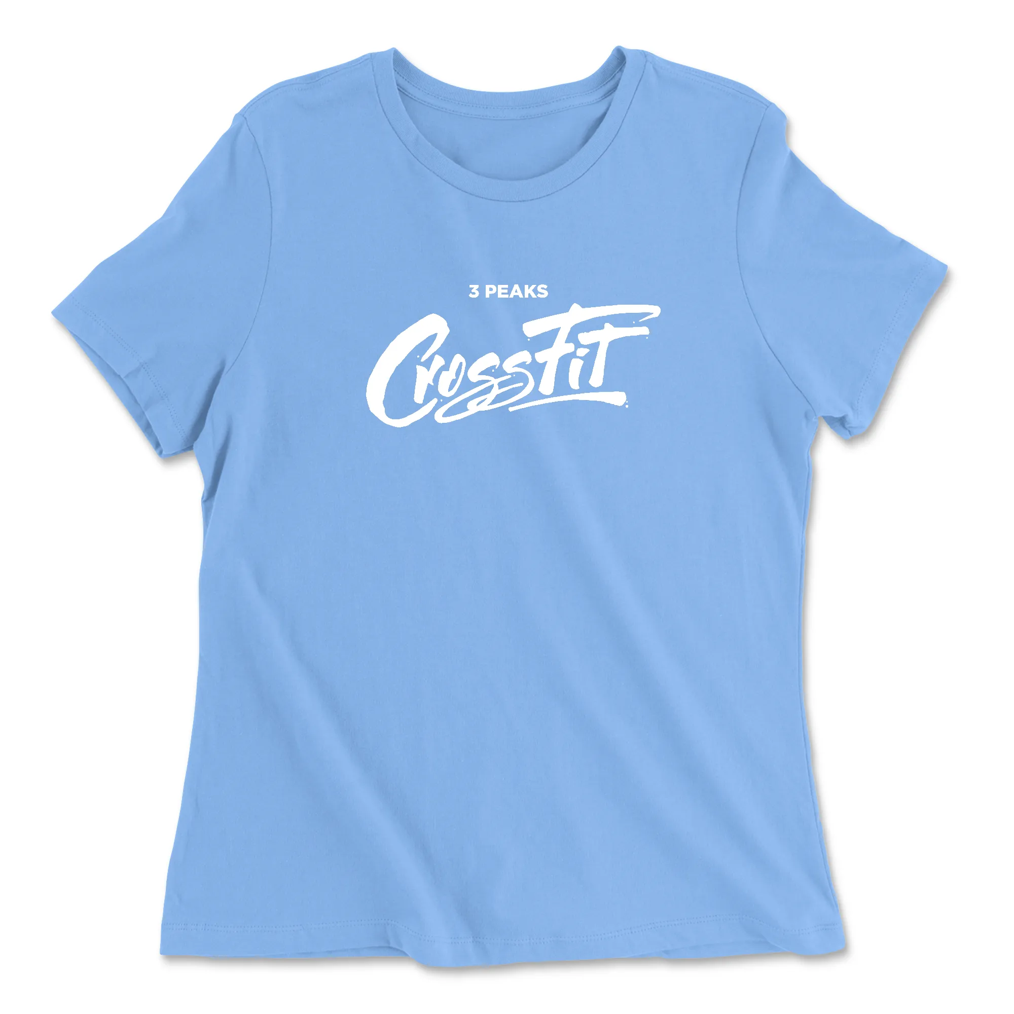 3 Peaks CrossFit Cursive Womens - Relaxed Jersey T-Shirt