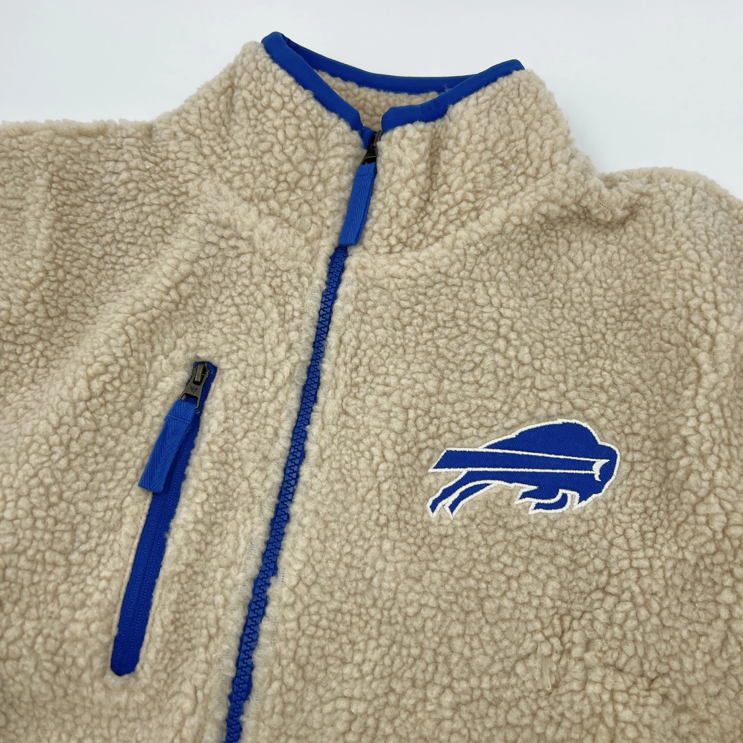 '47 Brand Buffalo Bills Stowe Oatmeal Full Zip
