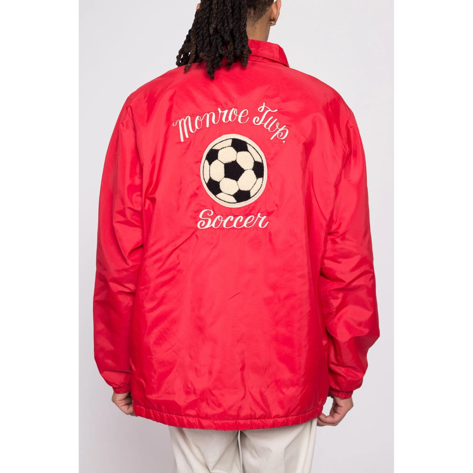70s "Coach Bob" Soccer Team Jacket - Men's Large
