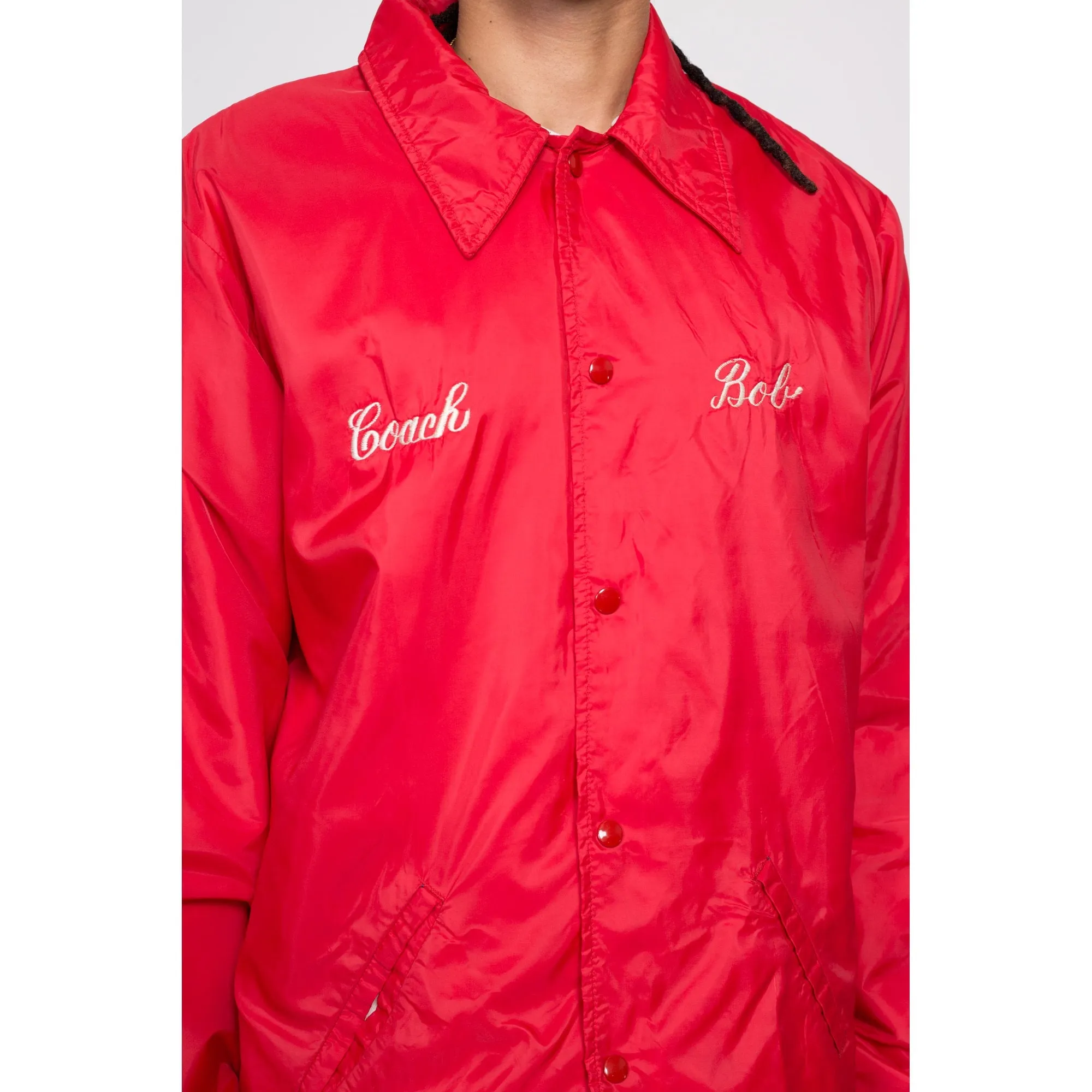 70s "Coach Bob" Soccer Team Jacket - Men's Large