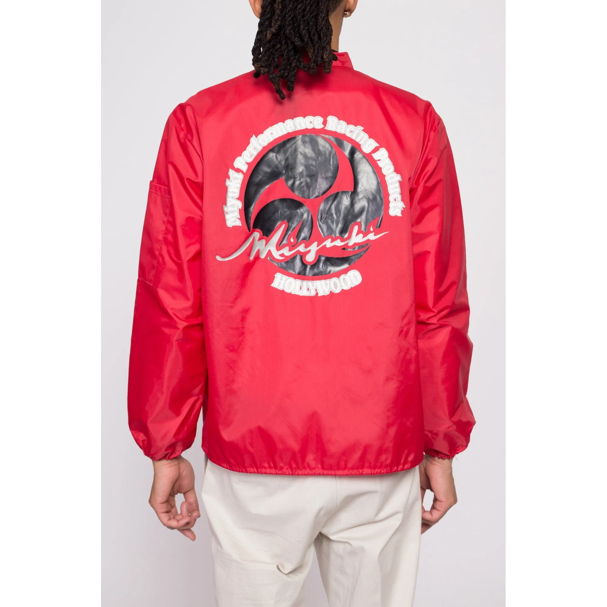80s Miyuki Racing Windbreaker - Men's Medium, Women's Large