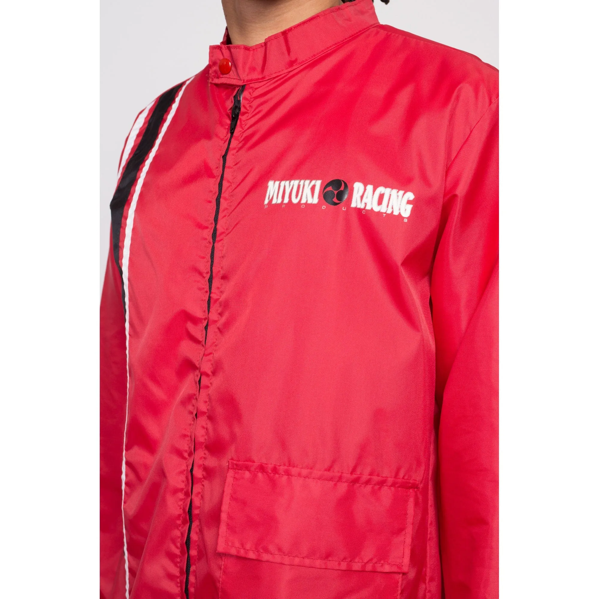 80s Miyuki Racing Windbreaker - Men's Medium, Women's Large