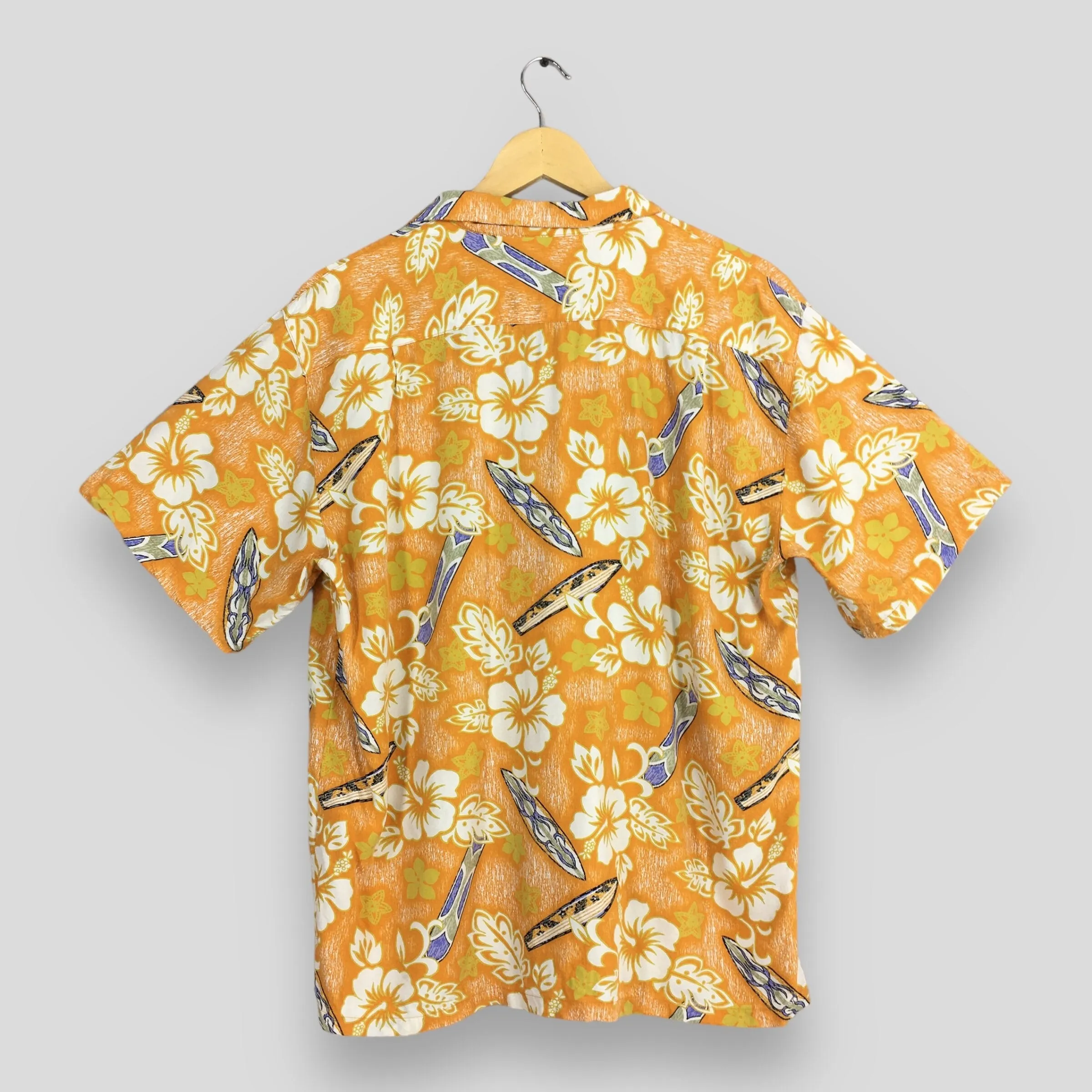 Aloha Beach Floral Shirt Large