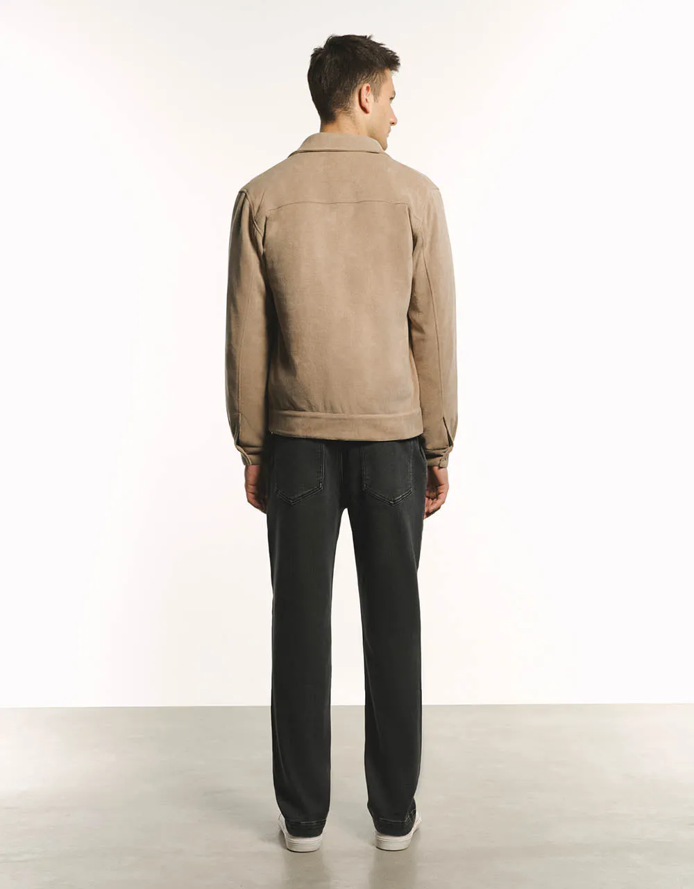 Button Up Straight Padded Coat