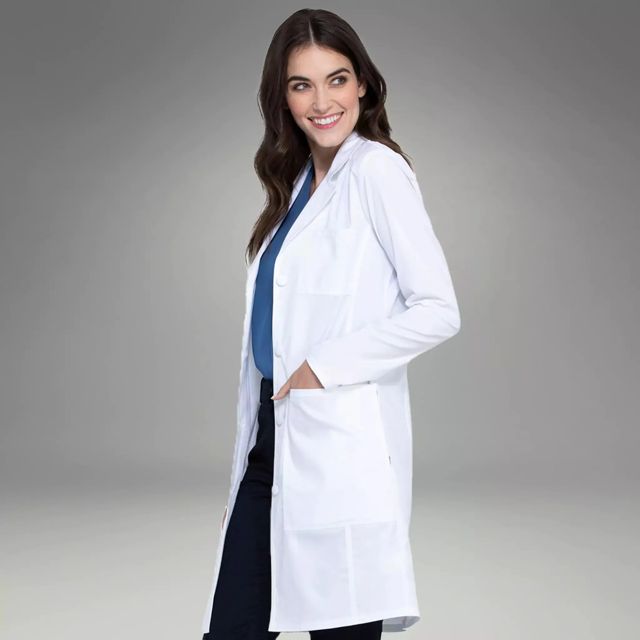 Cherokee 37Inch Women's Lab coat 2411