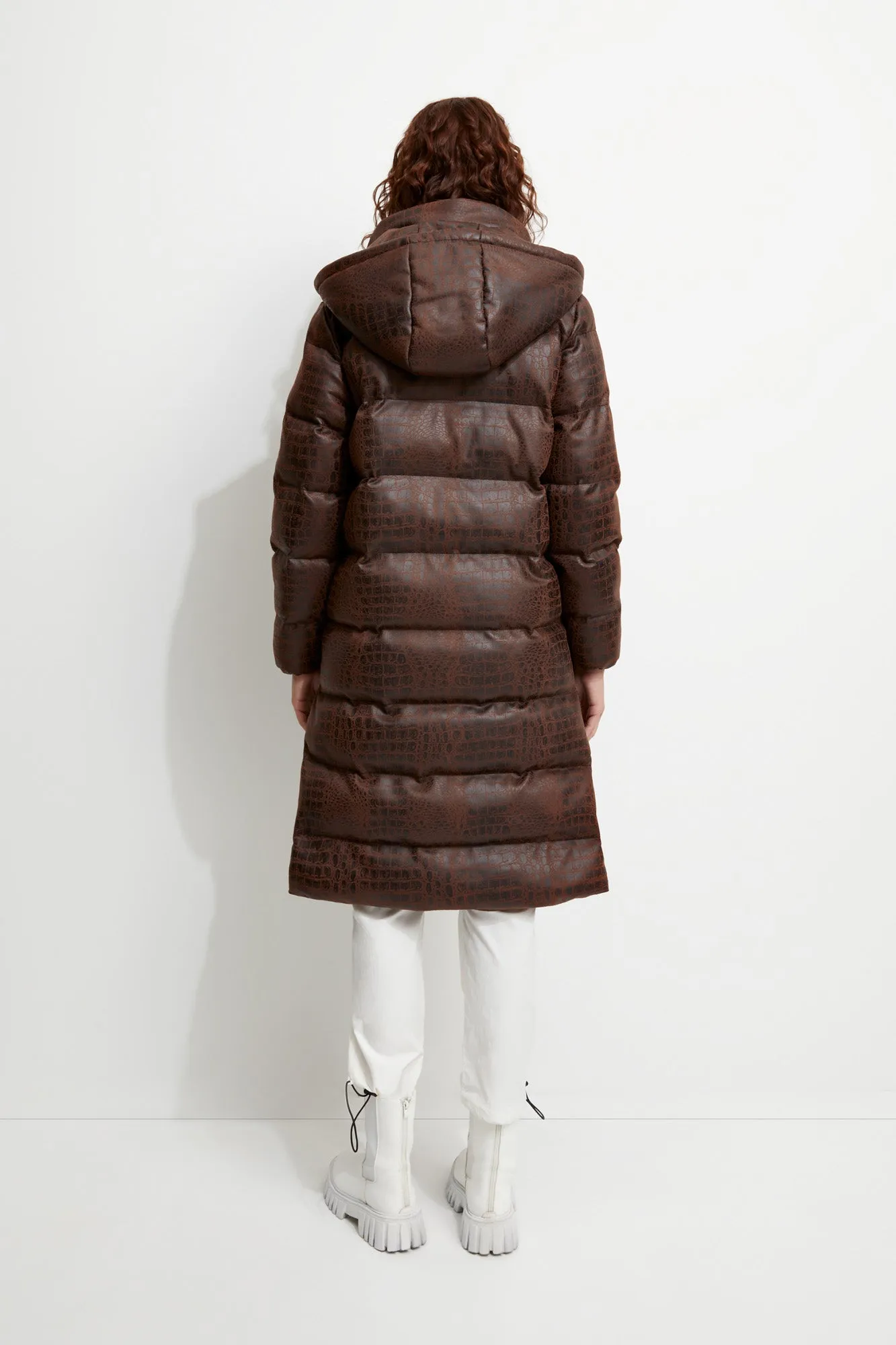 Croc Illusion Coat