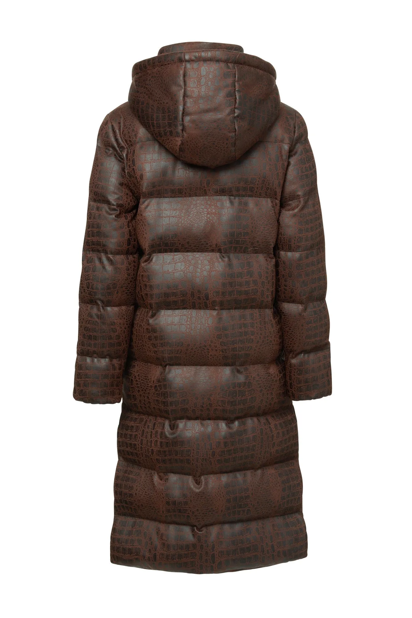 Croc Illusion Coat