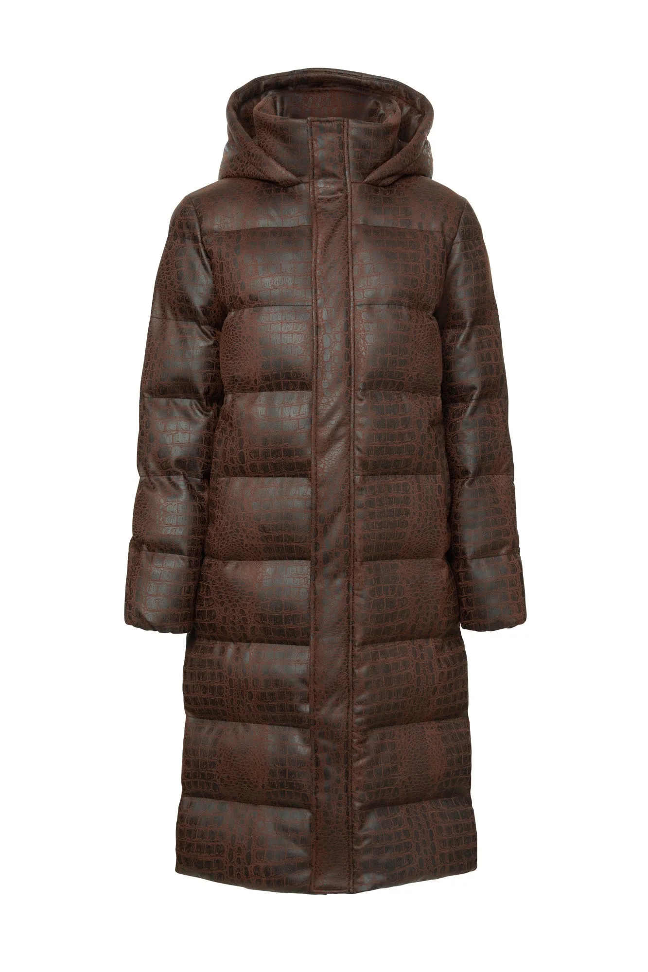 Croc Illusion Coat