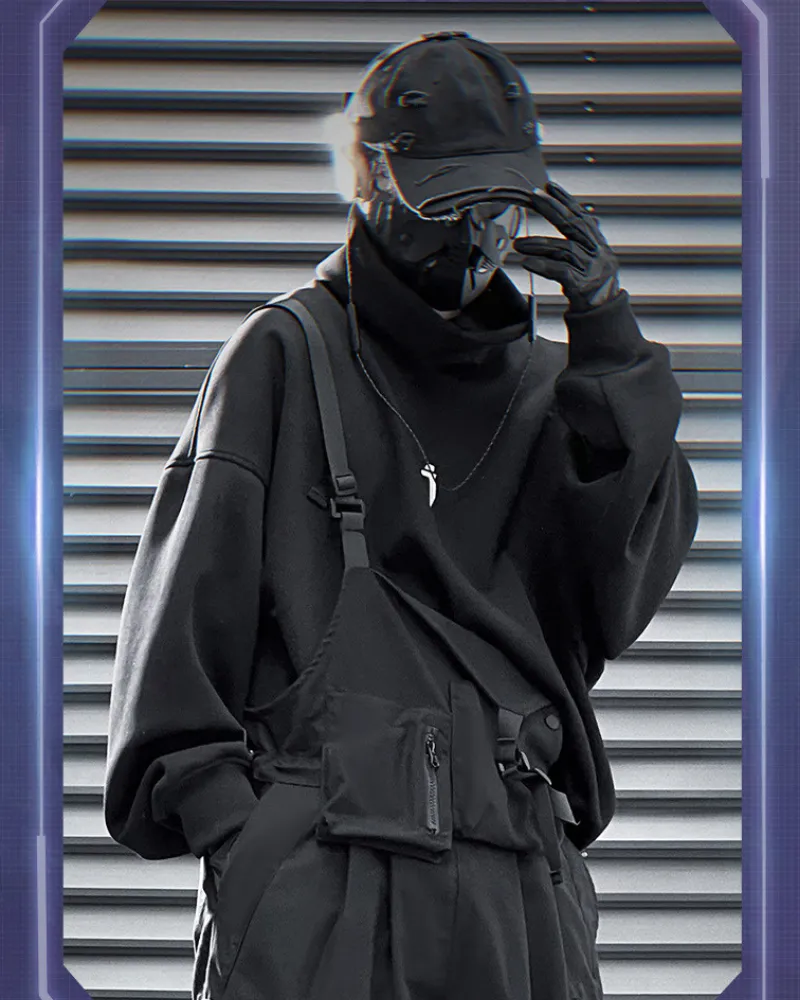 Functional Multi-Pocket Utility Overall Pants