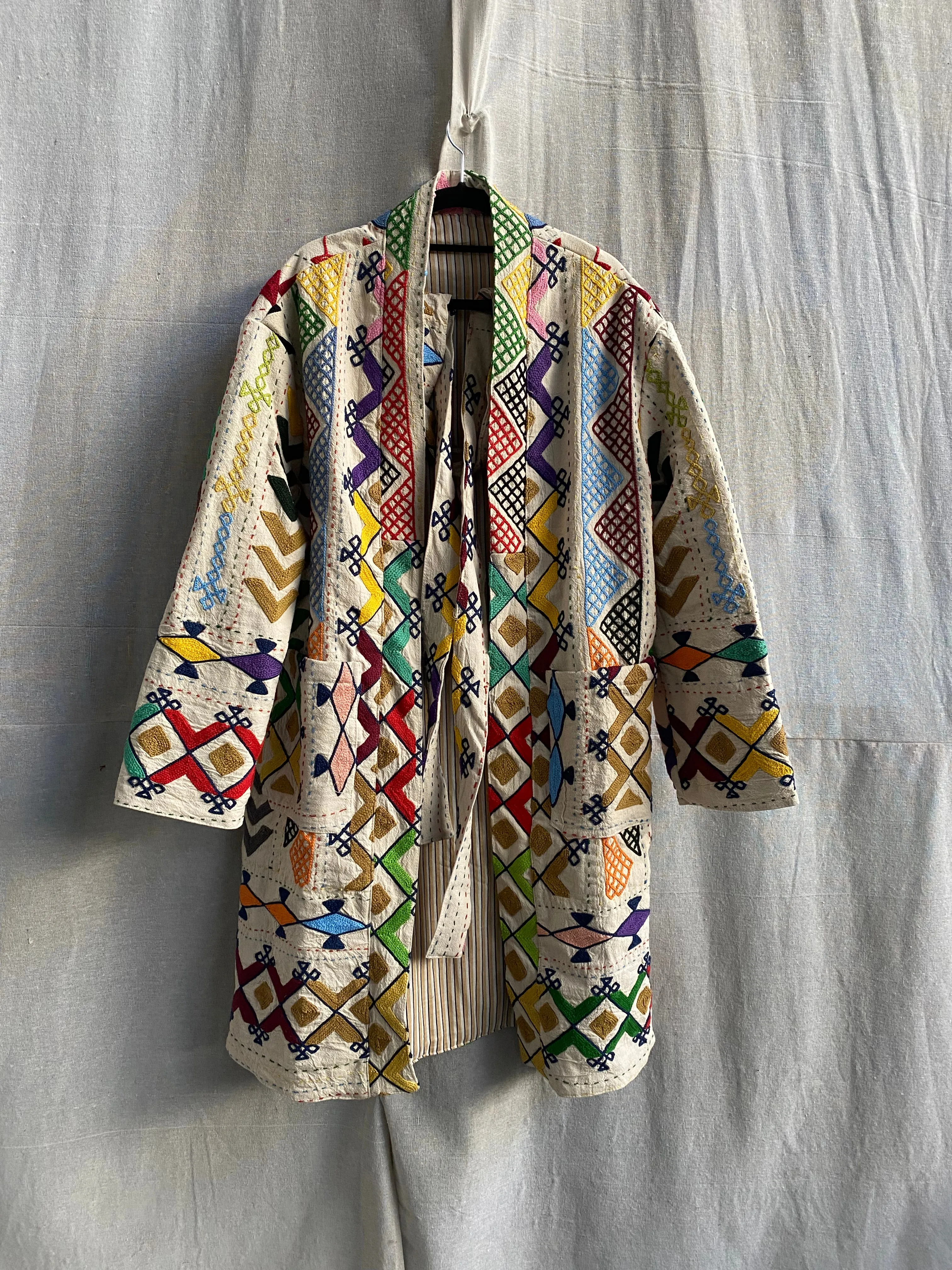 Hand Embroidered Coat