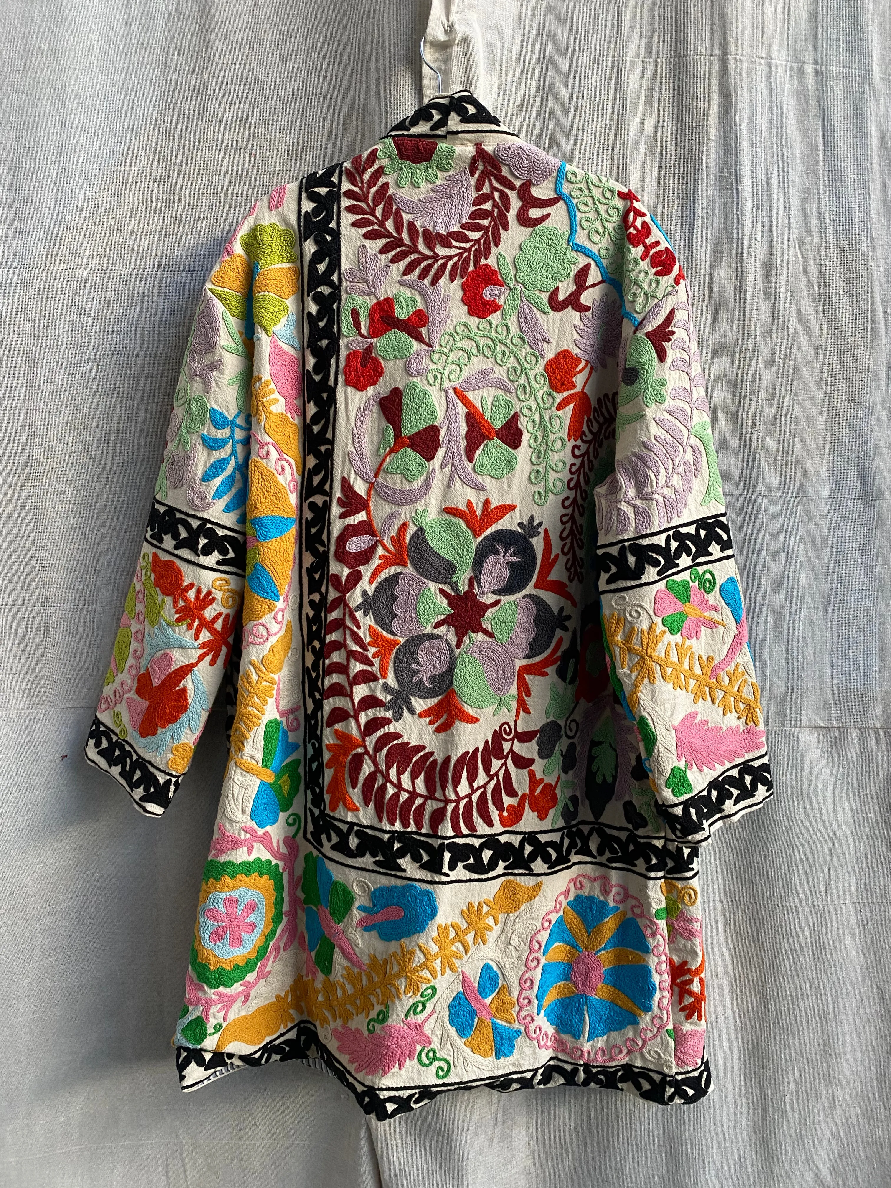 Hand Embroidered Coat