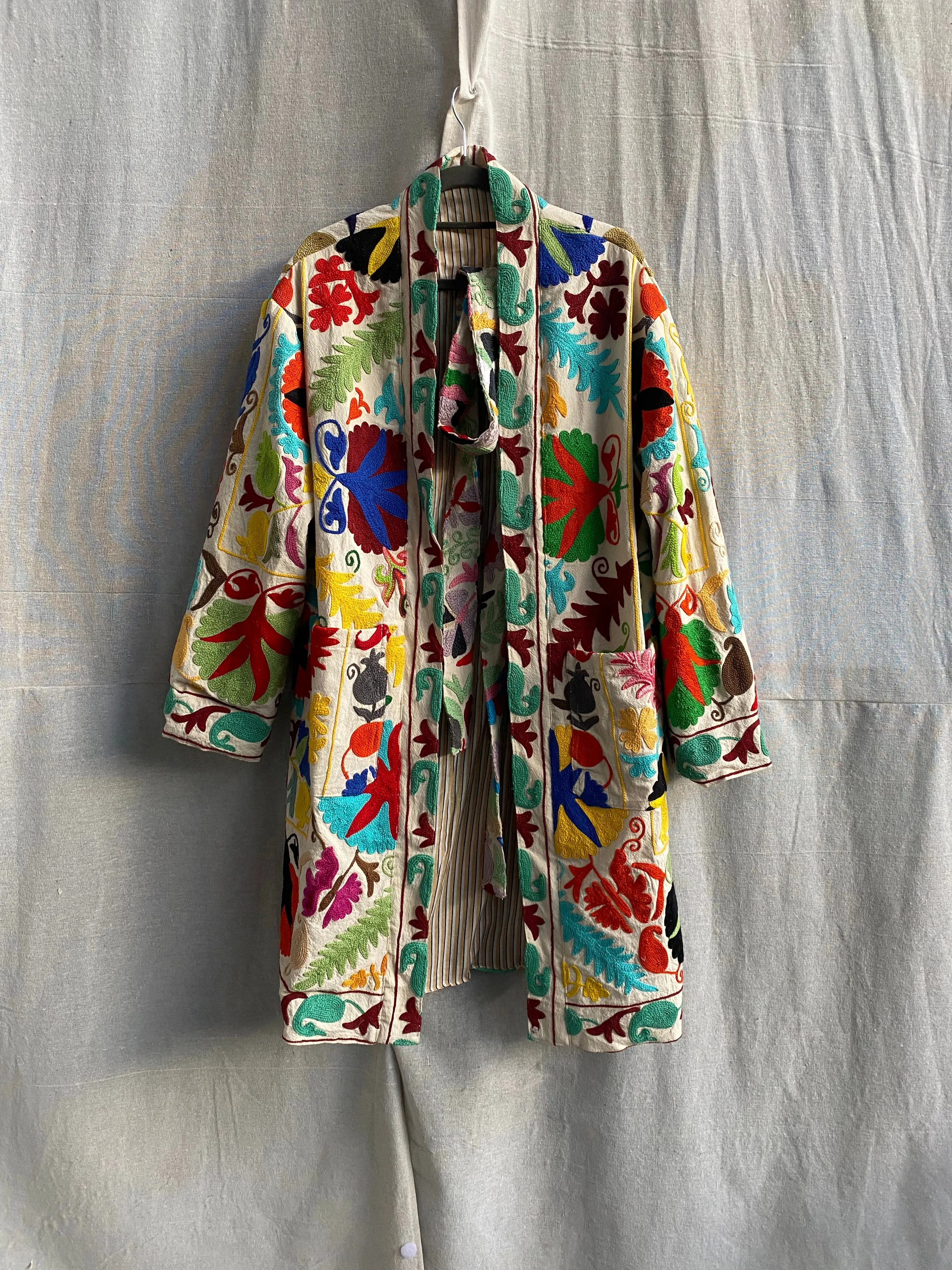 Hand Embroidered Coat