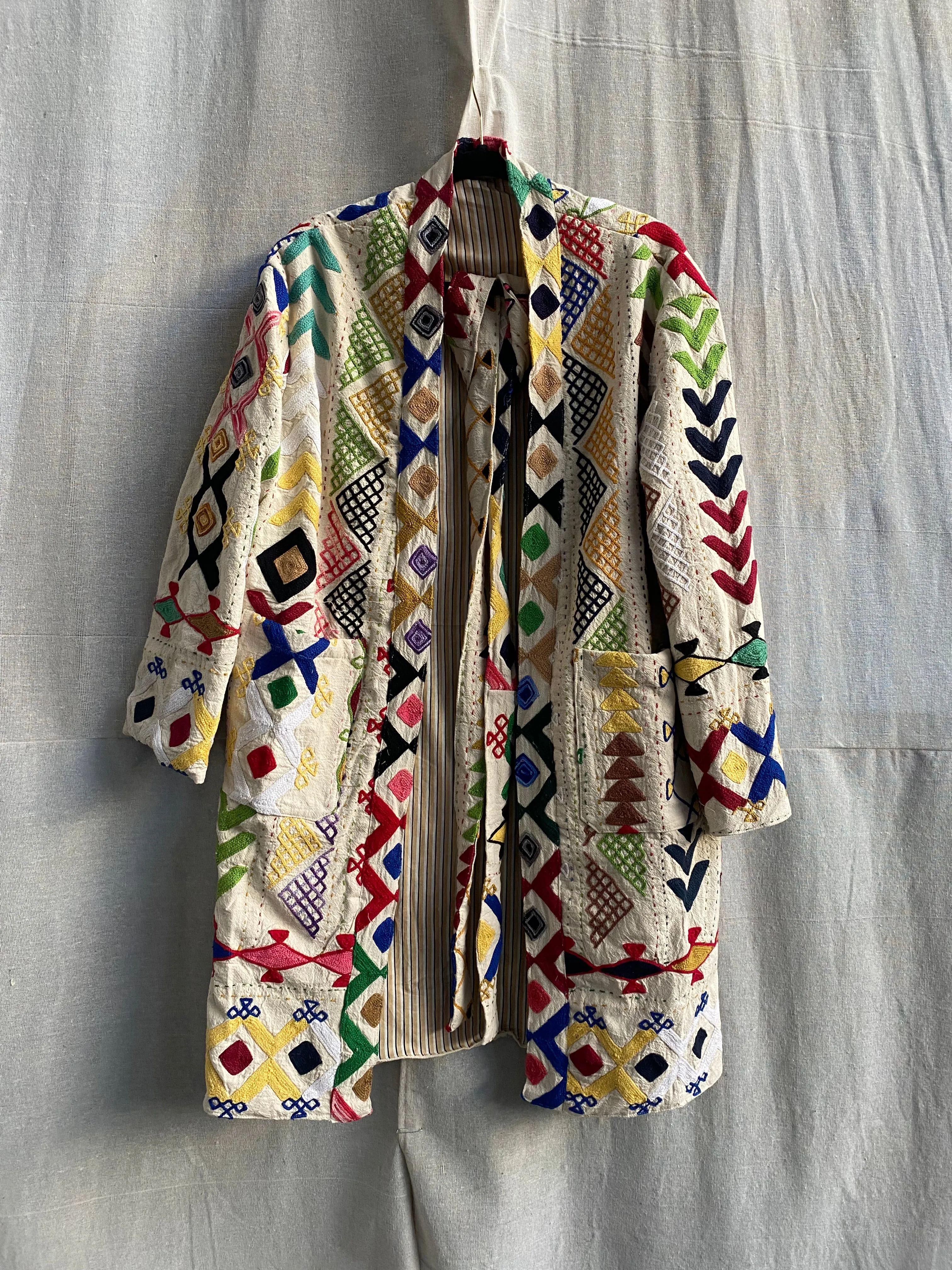 Hand Embroidered Coat