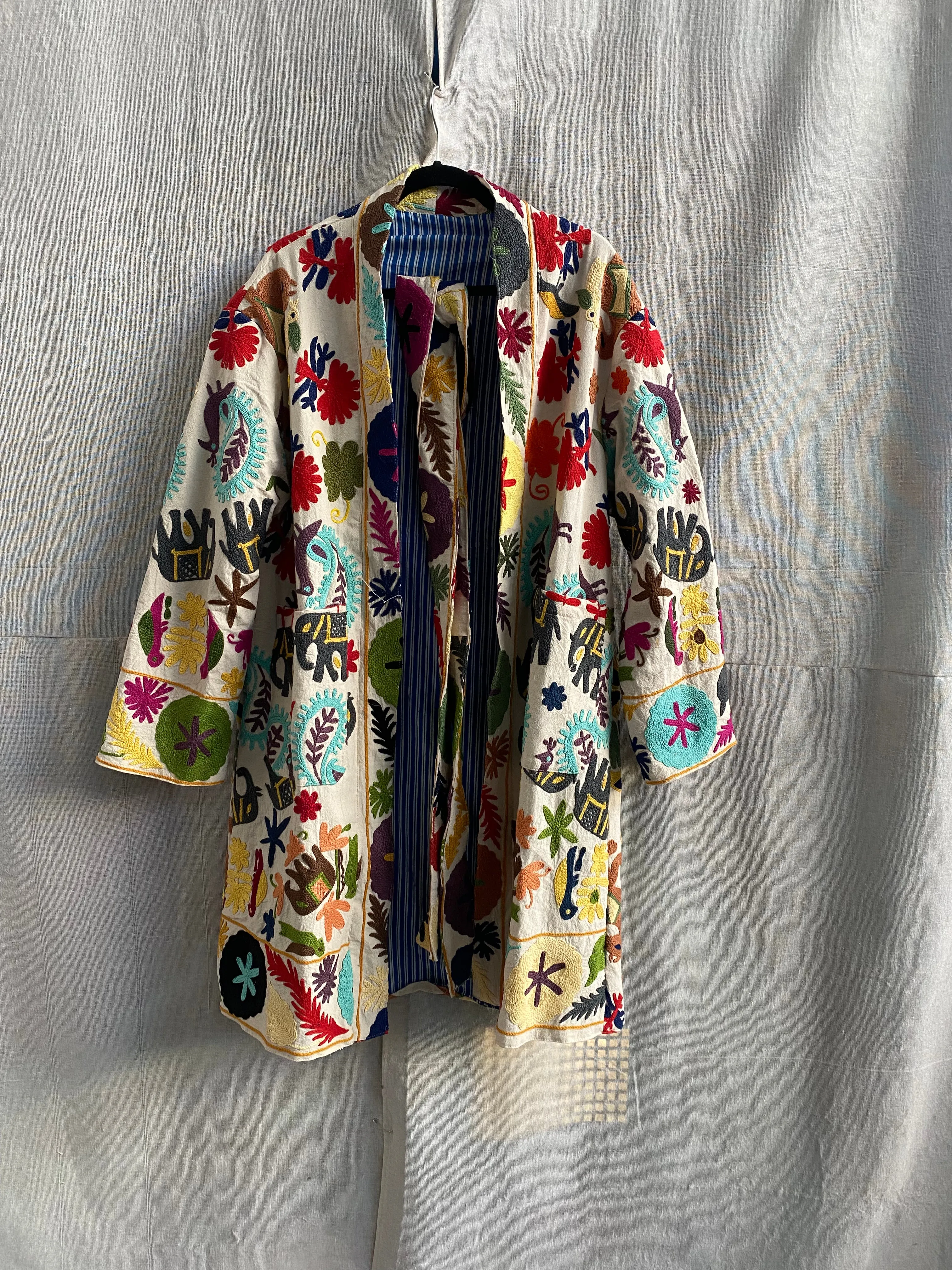 Hand Embroidered Coat