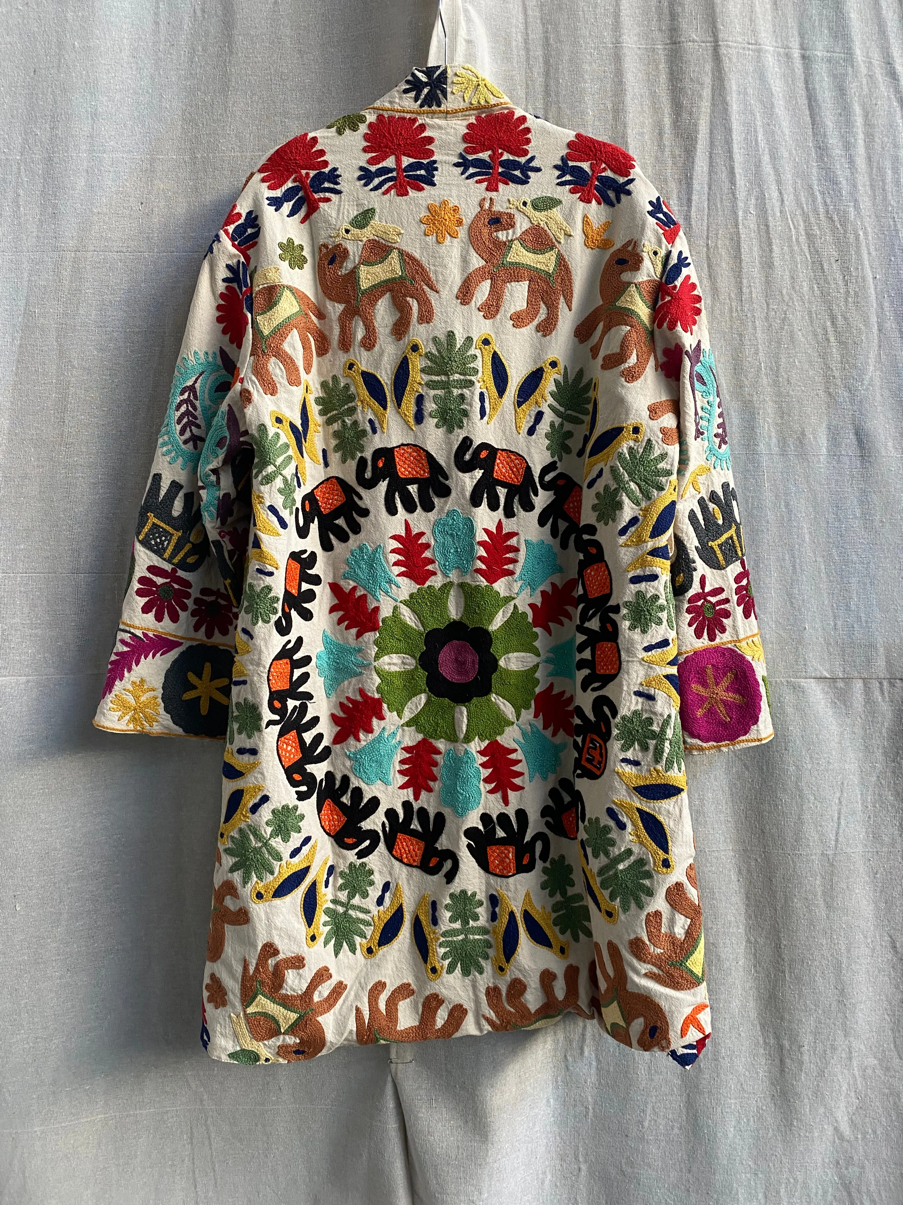 Hand Embroidered Coat