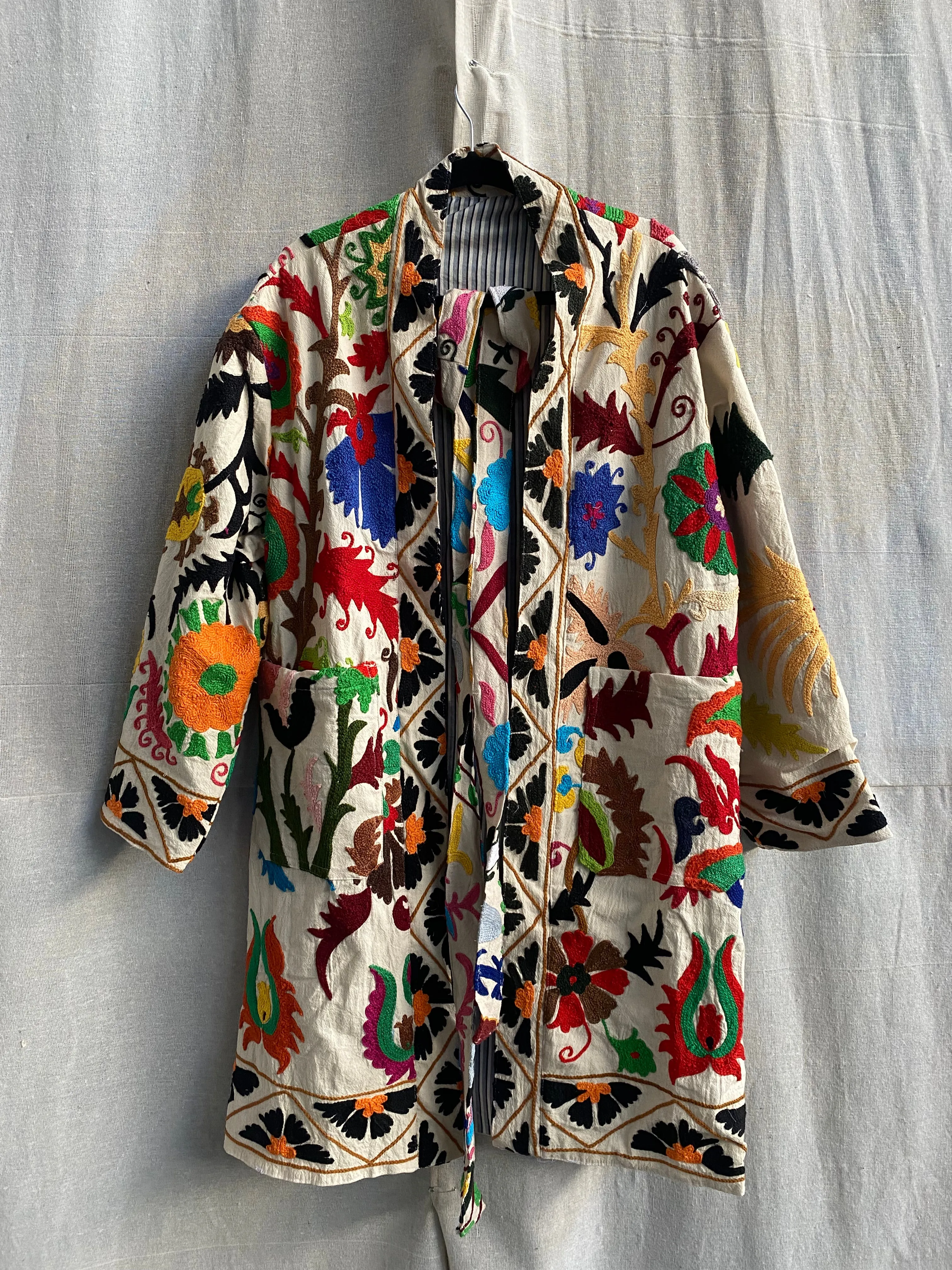 Hand Embroidered Coat
