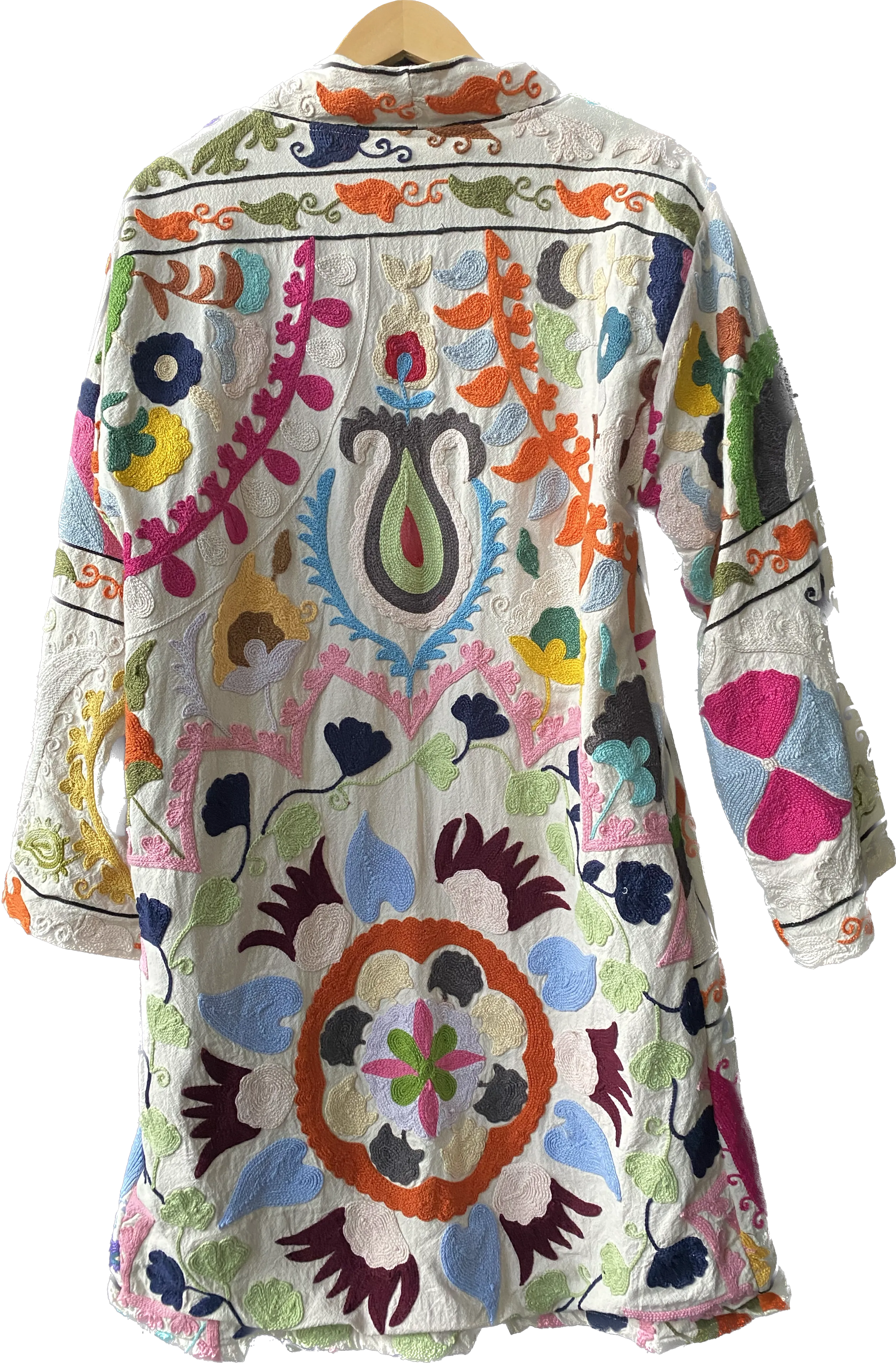 Hand Embroidered Coat