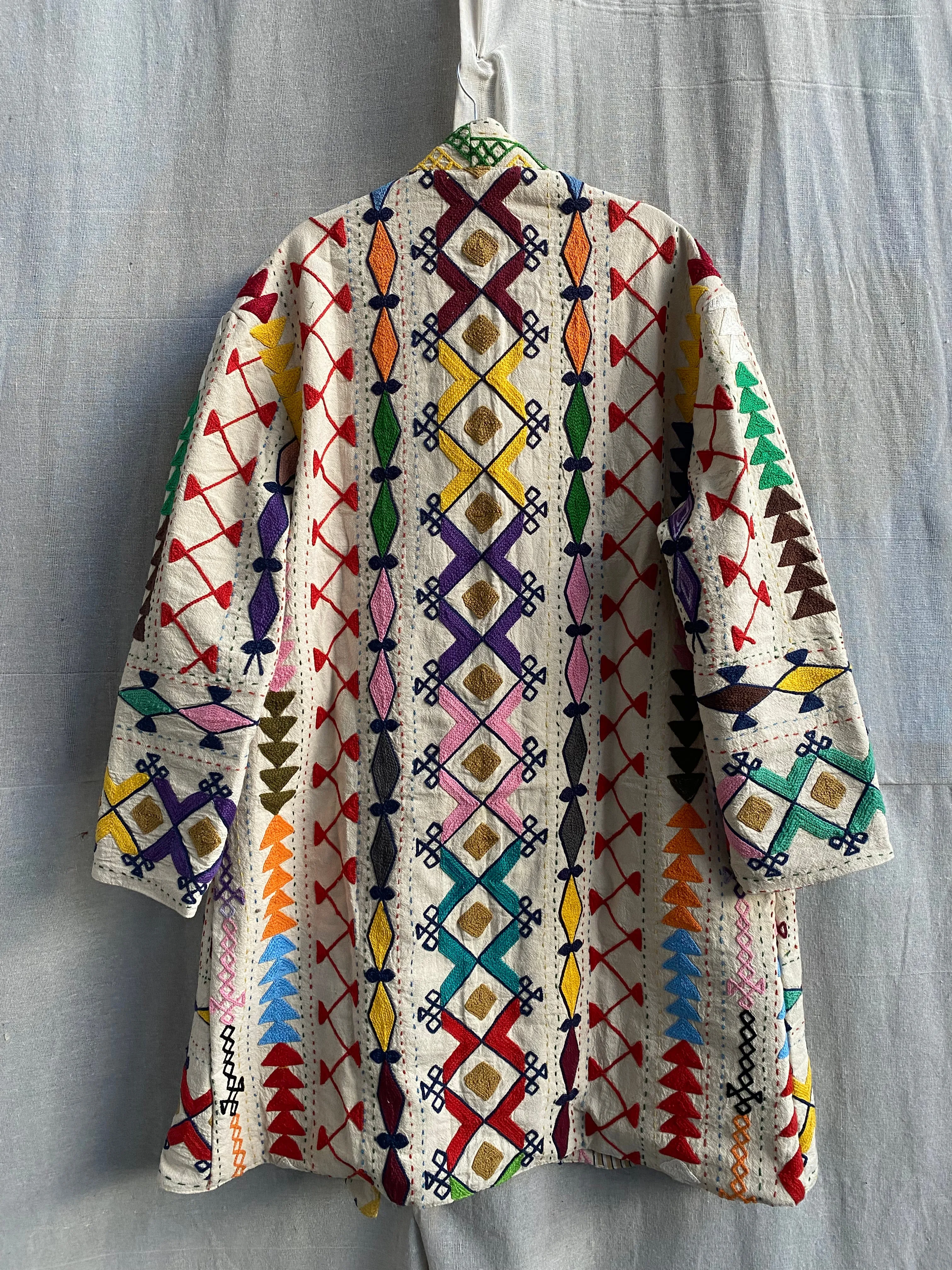 Hand Embroidered Coat