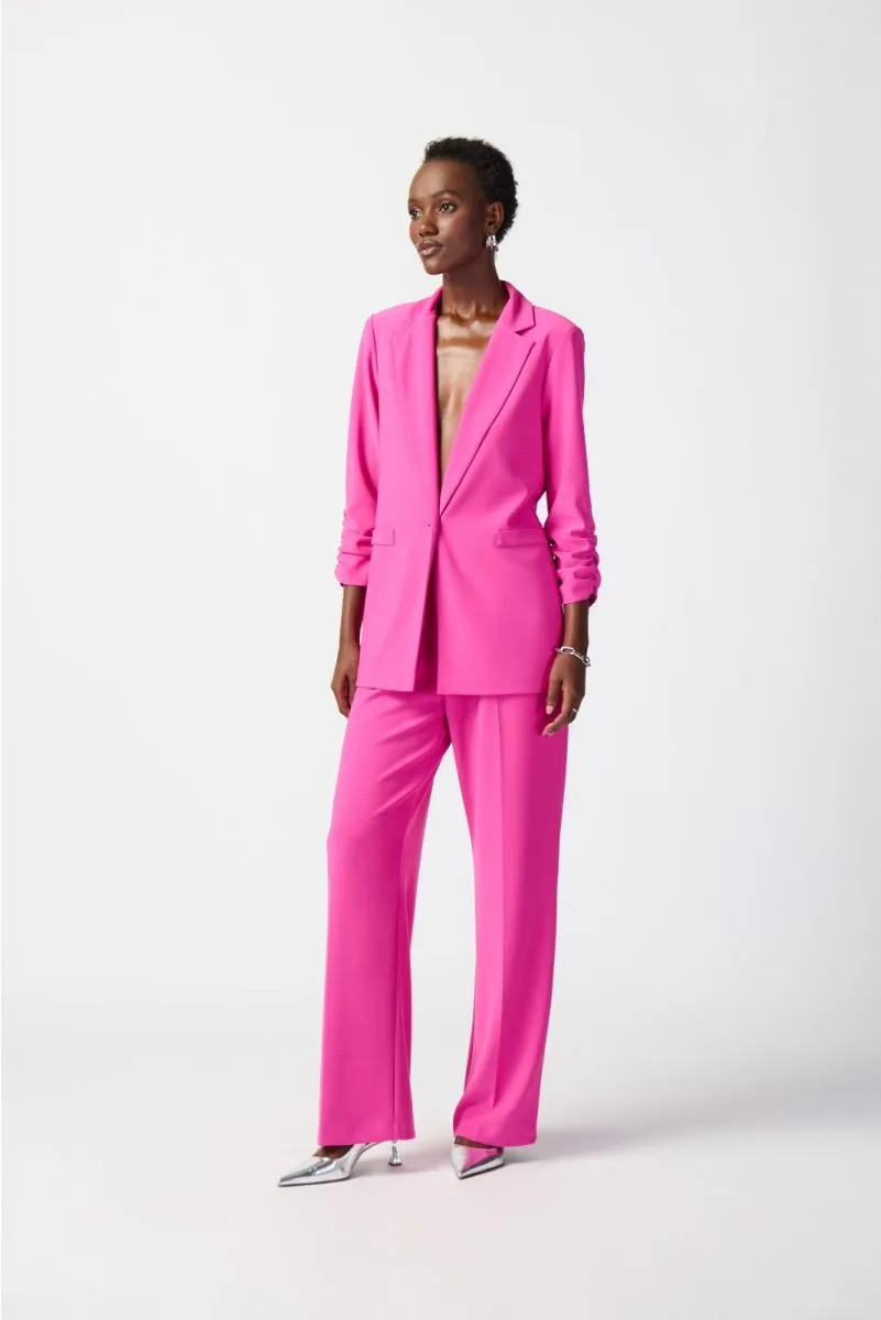 JOSEPH RIBKOFF 241031 Blazer with Shirred Sleeves