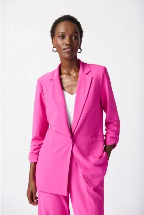 JOSEPH RIBKOFF 241031 Blazer with Shirred Sleeves