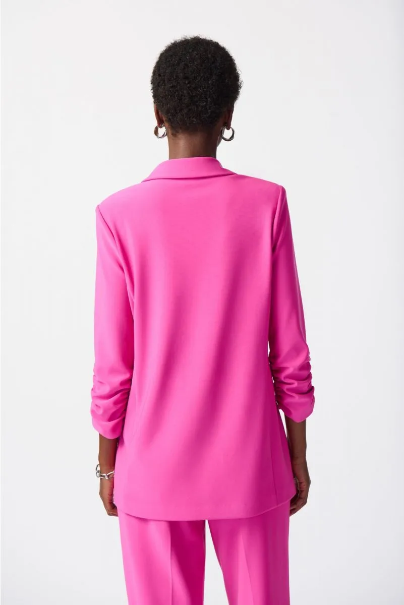 JOSEPH RIBKOFF 241031 Blazer with Shirred Sleeves
