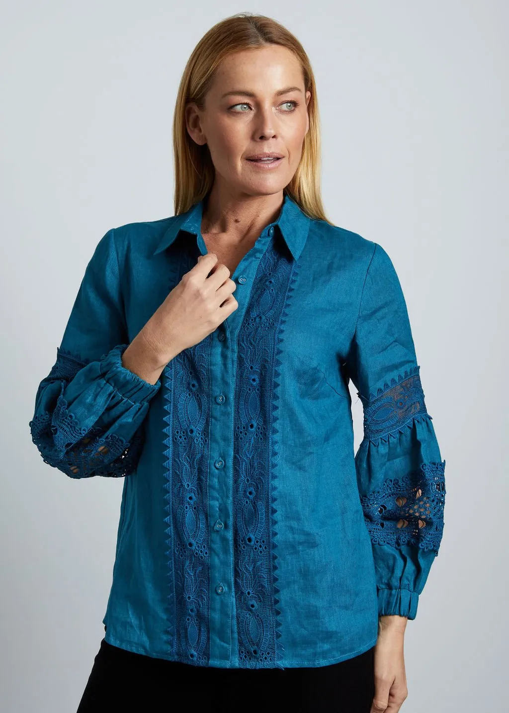 Kamare Hazel Shirt - Jade