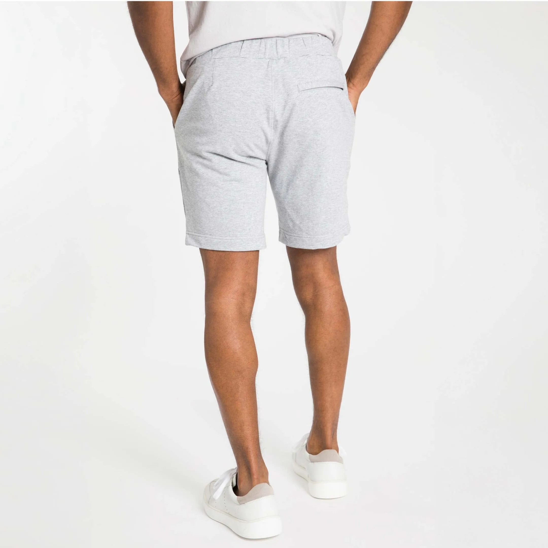 Light Grey French Terry Short