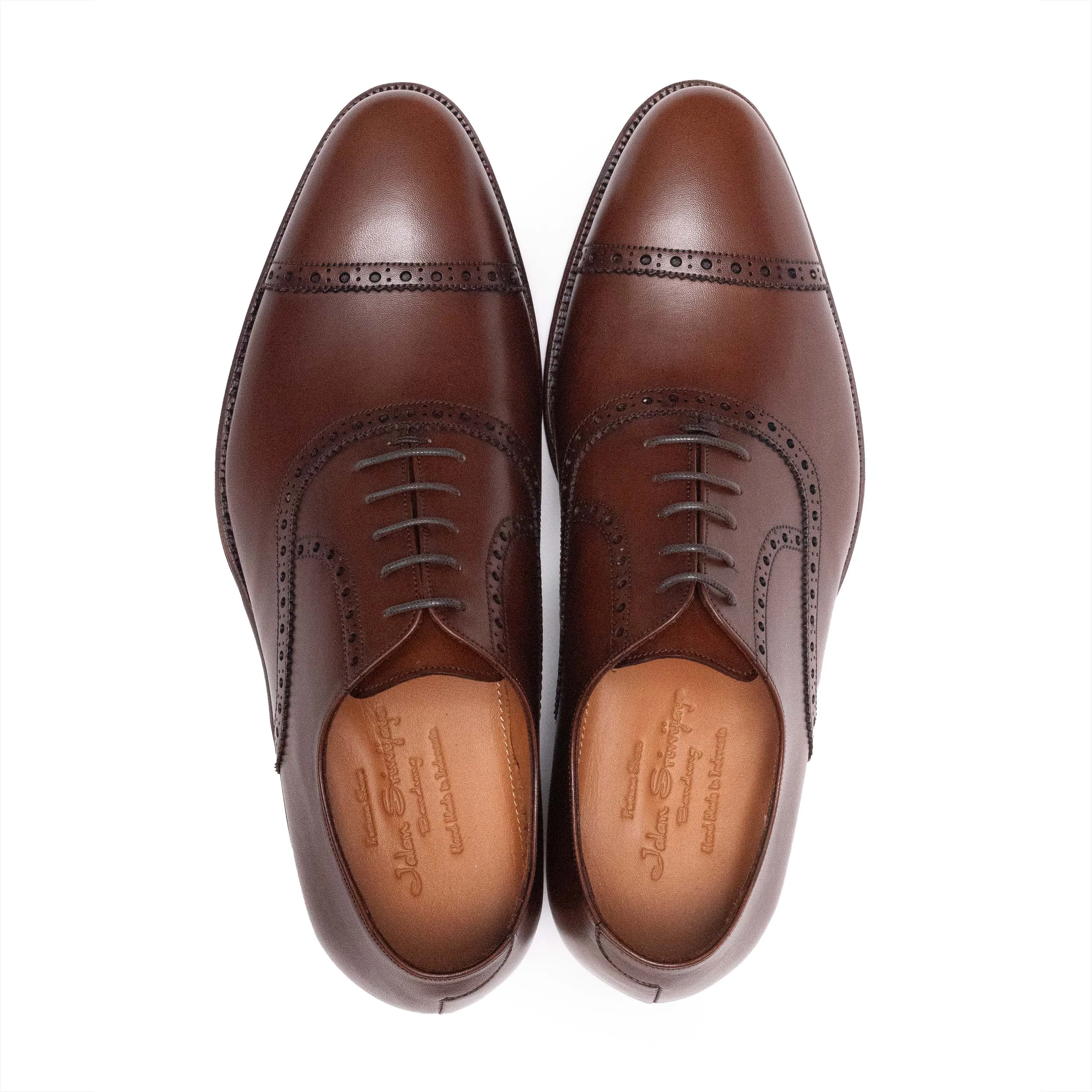 Men's Quarter Brogue Oxford / Cuoio Calf 98409