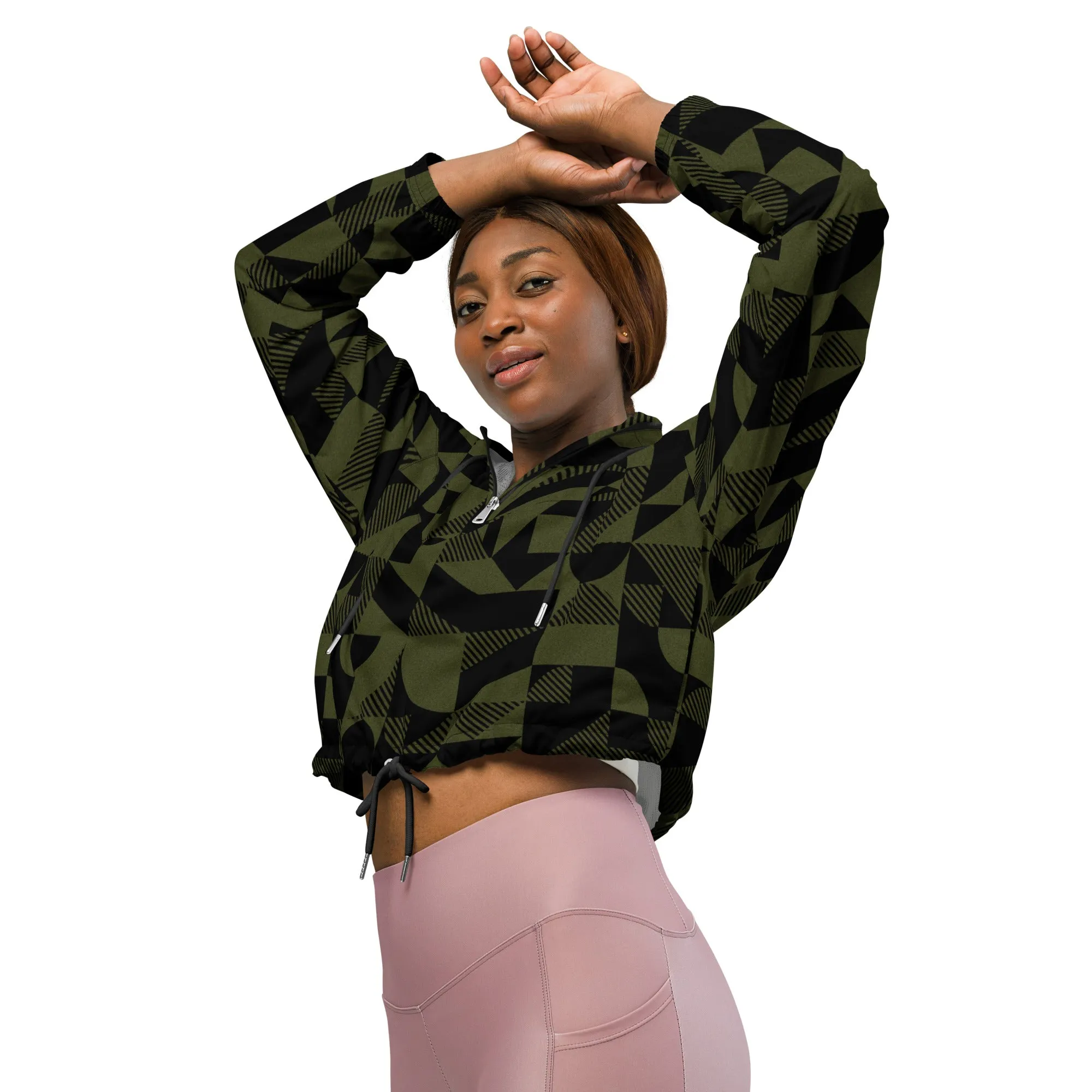 Women’s cropped windbreaker